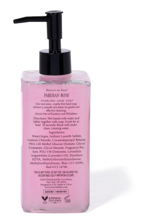Thumbnail 2: MAISON DE BASE Maison de Base 15 oz Parisian Rose Hand Soap 