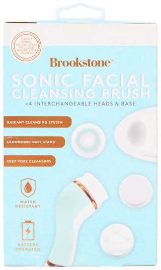 Thumbnail 2: Brookstone Brookstone Sonic Facial Cleansing Brush 
