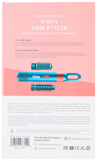 Thumbnail 3: Bliss Bliss 3-In-1 Hair Styler 