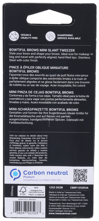 Thumbnail 2: Tweezerman Tweezerman Mini Slant Minnie Mouse Tweezers 