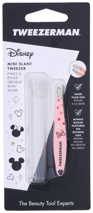 Thumbnail 1: Tweezerman Tweezerman Mini Slant Minnie Mouse Tweezers 
