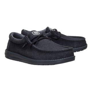 Thumbnail 5: Hey Dude Hey Dude Mens Wally Stretch Jersey Slip On Shoes 