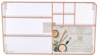 Thumbnail 2: URBAN HOME Urban Home Clear Ribbed Cosmetic Organizer 