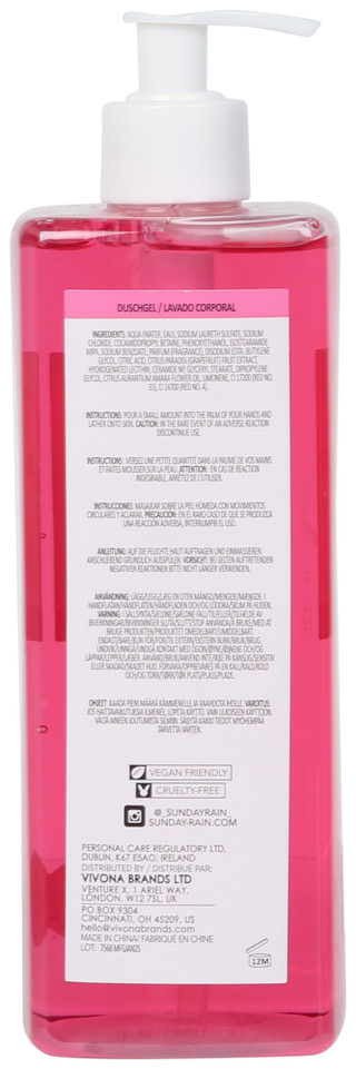 Thumbnail 2: SUNDAY RAIN Sunday Rain  22 Oz Pink Grapefruit & Sea Salt Body Wash 