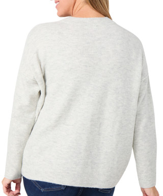Thumbnail 2: Vince Camuto Vince Camuto Womens Star Print Long Sleeve Knit Sweater 