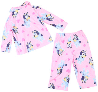 Thumbnail 2: BLUEY Bluey Toddler Girls 2 Pc Long Sleeve Pajama Set 