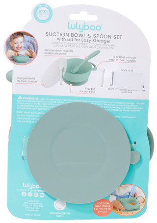 Thumbnail 2: Lulyboo Lulyboo Baby Suction Bowl & Spoon Set 