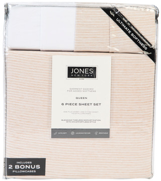 Thumbnail 2: JONES NEW YORK Jones of New York 6 Pc Leonardo Ultra Soft Sheet Set 
