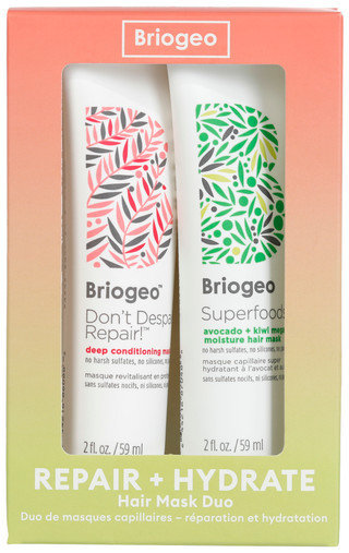 Thumbnail 1: BRIOGEO Briogeo Repair and Hydrate Hair Mask Duo 