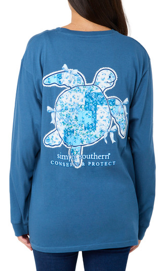 Thumbnail 1: SIMPLY SOUTHERN Simply Southern Juniors Long Sleeve Conserve & Protect Tee 