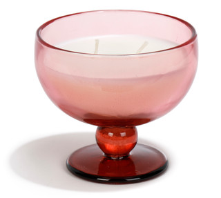 Thumbnail 1: PADDYWAX Paddywax 6 oz Saffron Rose Candle Goblet 