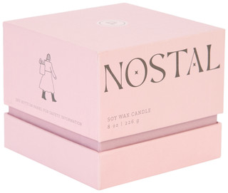 Thumbnail 1: PADDYWAX Paddywax 8 oz Nostalgia Soy Wax Scented Candle 