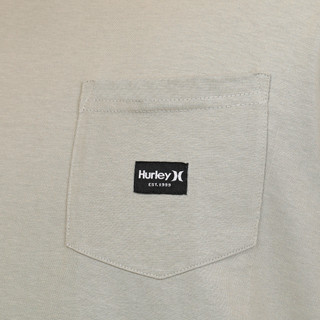 Thumbnail 2: Hurley Hurley Mens Short Sleeve Solid Color Cotton Knit Pocket Tee 
