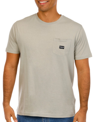 Thumbnail 1: Hurley Hurley Mens Short Sleeve Solid Color Cotton Knit Pocket Tee 