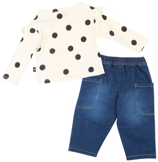 Thumbnail 2: Joe's Jeans Joe's Jeans Baby Girls 2 Pc Jeans Set 