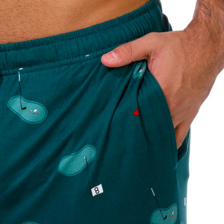 Thumbnail 3: PGA TOUR PGA Tour Mens Ultra Luxe Golf Flag Print Pajama Pants 