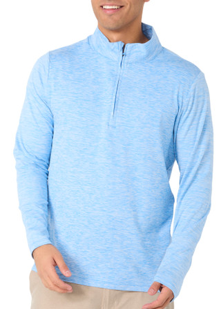 Thumbnail 1: REEL LEGENDS Reel Legends Mens Long Sleeve 1/4 Zipper Seabrush Jacket 