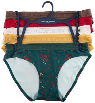 Thumbnail 1: Lucky Brand Lucky Brand Womens 5 Pk Micro Bikini Panties 
