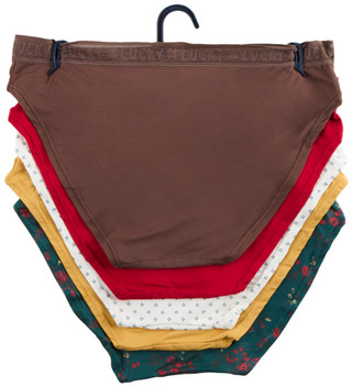 Thumbnail 2: Lucky Brand Lucky Brand Womens 5 Pk Micro Bikini Panties 