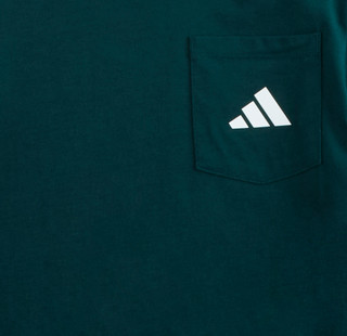 Thumbnail 2: Adidas Adidas Big Boys Chest Pocket Tee 