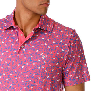 Thumbnail 8: Izod Golf IZOD Golf Mens Short Sleeve Floral Print Polo Shirt 