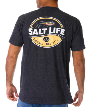 Thumbnail 3: Salt Life Salt Life Mens Short Sleeve Crew Neck Graphic Knit Tee 