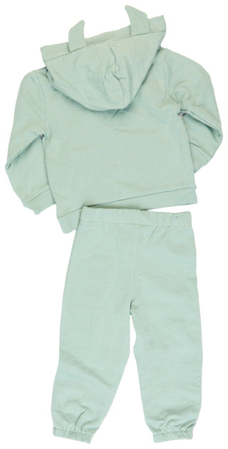 Thumbnail 2: Little Lad Little Lad Toddler Boys 2 Pc Fleece Hoodie Pants Set 