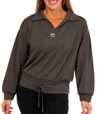 Thumbnail 1: ADRIENNE VITTADINI Adrienne Vittadini Womens Long Sleeve Grommet Pullover 