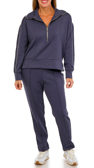 Thumbnail 1: ELIE TAHARI Elie Tahari Womens Active 2 Pc Scuba Sweatpants Set 