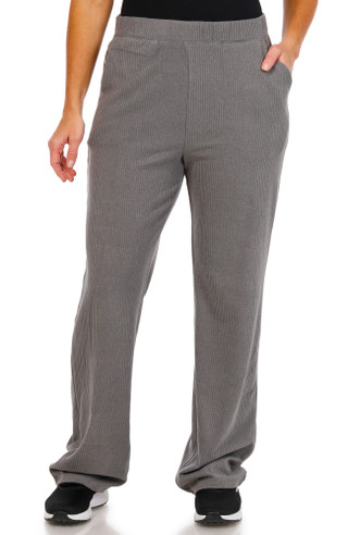 Thumbnail 1: Brisas Brisas Womens Pull On Ribbed Pants 
