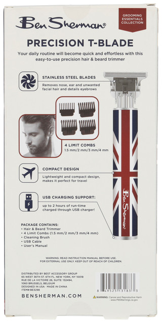 Thumbnail 2: Ben Sherman Ben Sherman Mens Percision T Blade Pro Trimmer 