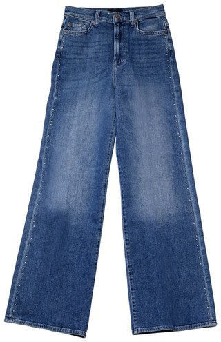 Thumbnail 1: 7 FOR ALL MANKIND 7 For All Mankind Womens Ultra High Rise Studded Jo Jeans 