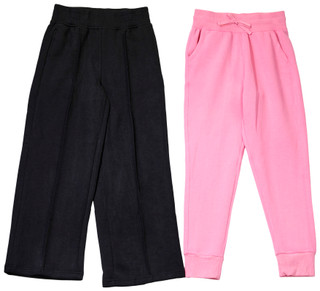 Thumbnail 1: 90 Degree 90 Degree Big Girls Active 2 Pk Scuba Fabric Long Pants 