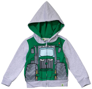 Thumbnail 1: John Deere John Deere Toddler Boys Tractor Hoodie Zip Jacket 
