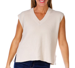Thumbnail 1: French Connection French Connection Womens Ribbed Sleeveless Vest 