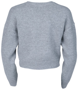 Thumbnail 2: Derek Heart Derek Heart Juniors Long Sleeve Jacquard Bow Sweater 