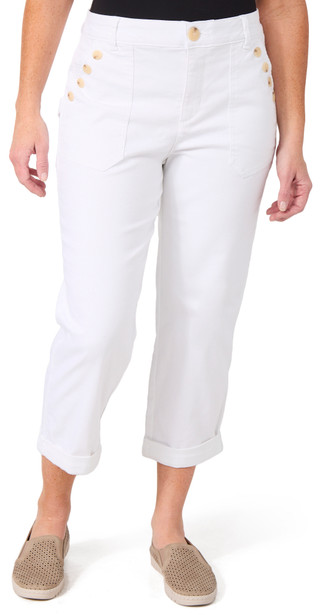 Thumbnail 1: Democracy Democracy Petite Ab-Solution Roll Cuff Jeans 