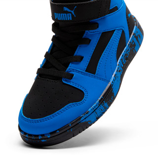 Thumbnail 3: Puma Puma Boys Rebound Layup Nubuk Velcro Athletic Shoes 