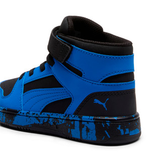Thumbnail 4: Puma Puma Boys Rebound Layup Nubuk Velcro Athletic Shoes 