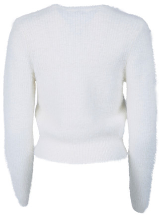 Thumbnail 2: LUSH Lush Juniors Long Sleeve Rhinestone Embellished Sweater 