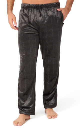 Thumbnail 1: Kenneth Cole Kenneth Cole Mens Mink Fleece Ultrasoft Lounging Pants 