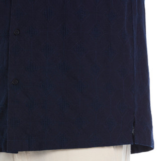 Thumbnail 4: Cubavera Cubavera Mens Medallion Dobby Button Down Shirt 