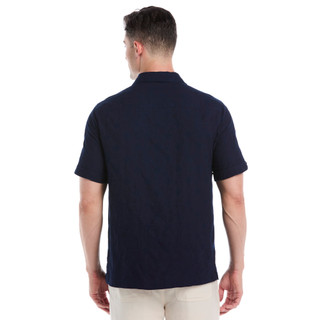 Thumbnail 2: Cubavera Cubavera Mens Medallion Dobby Button Down Shirt 
