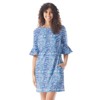 Thumbnail 1: BEACH HOUSE Beach House Womens Bell Sleeve Tunic Dress Coverup 