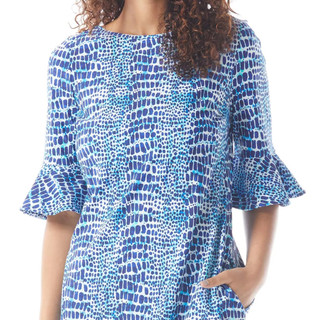 Thumbnail 3: BEACH HOUSE Beach House Womens Bell Sleeve Tunic Dress Coverup 