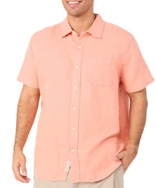 Thumbnail 1: GRAYERS Grayers Mens Amalfi Hemp Linen Button Down Shirt 