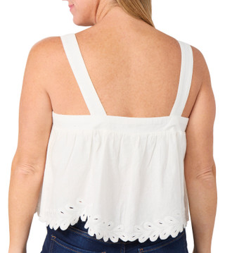 Thumbnail 2: Z SUPPLY Z Supply Womens Sleeveless Annecy Square Neck Tank 