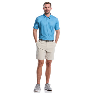 Thumbnail 4: Callaway Callaway Mens Heather Geo Short Sleeve Print Golf Polo 