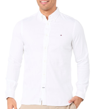 Thumbnail 1: Tommy Hilfiger Tommy Hilfiger Mens Core Flex Dobby Button Down Shirt 