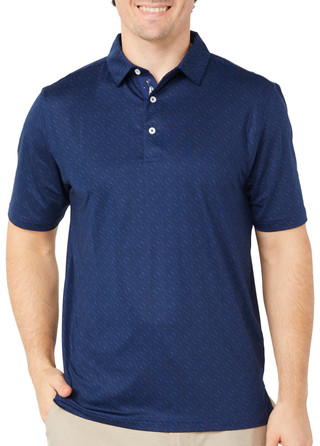 Thumbnail 1: Bobby Jones Bobby Jones Mens Performance Golf Cart Print Polo 